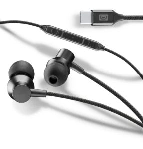 Cellularline 8018080353970 Casque Avec fil Ecouteurs Appels/Musique USB Type-C Noir