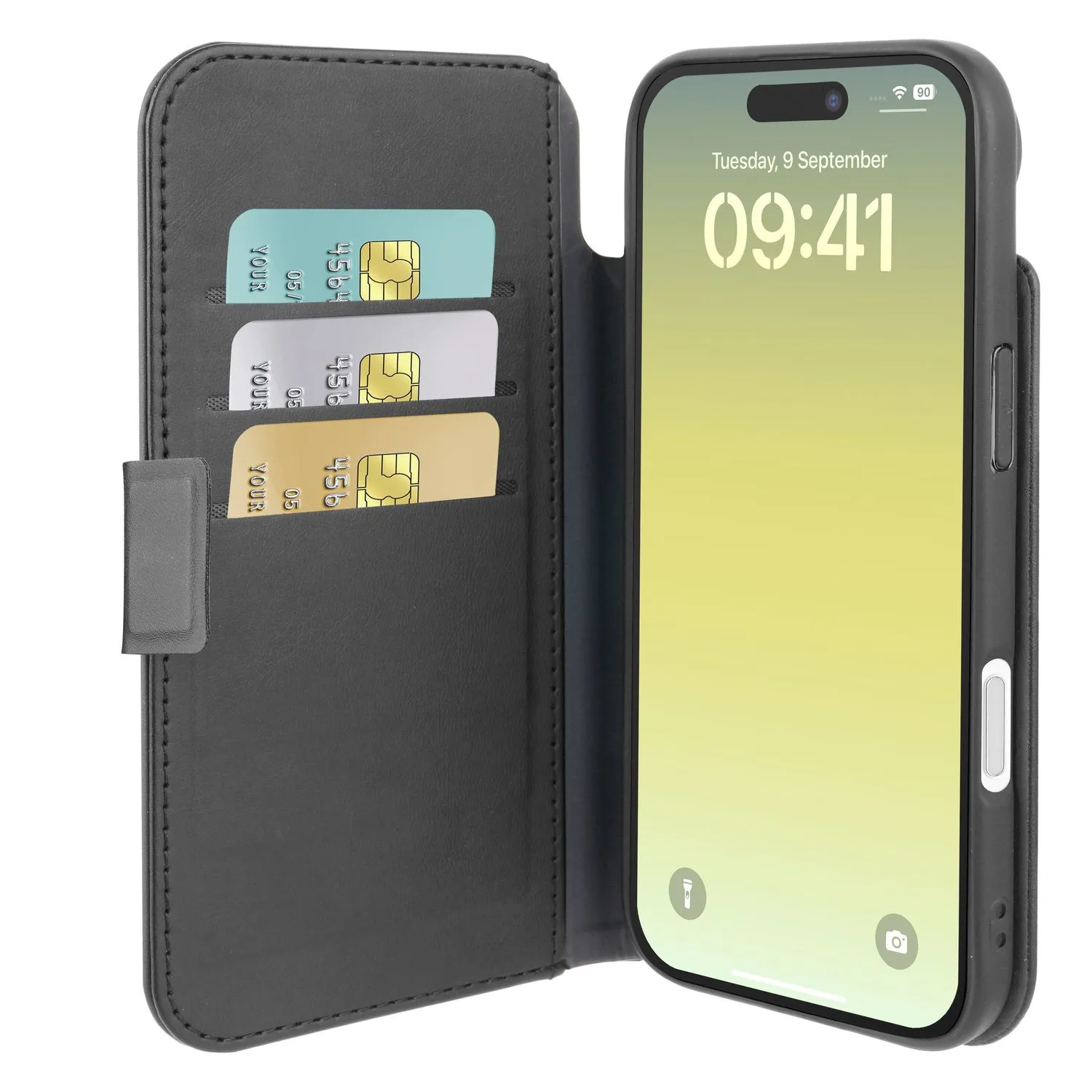 Book Agenda - iPhone Air Leather-effect book case with magnetic closure
