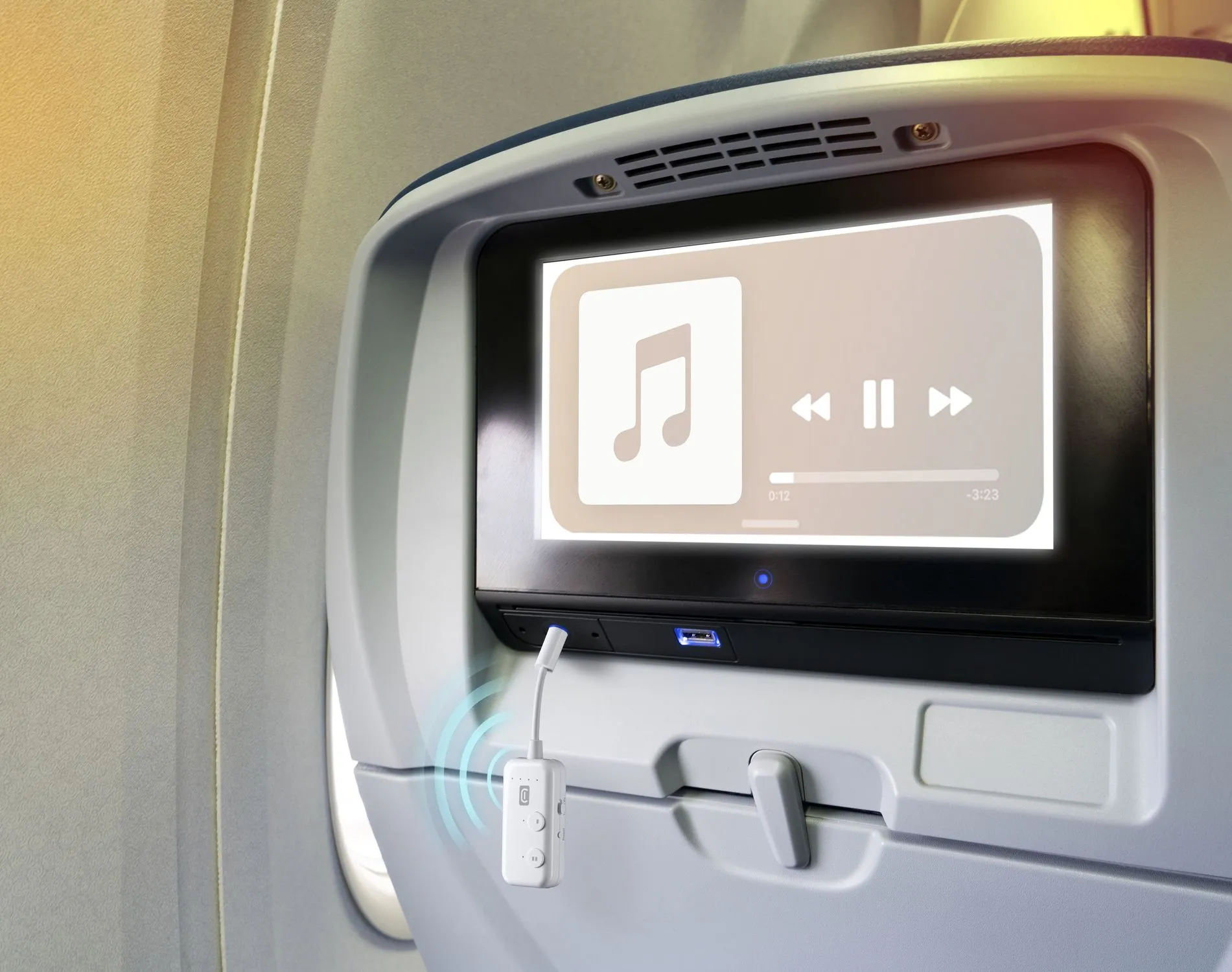 In-Flight Transmitter Bluetooth transmitter for Aux sockets - Image 4