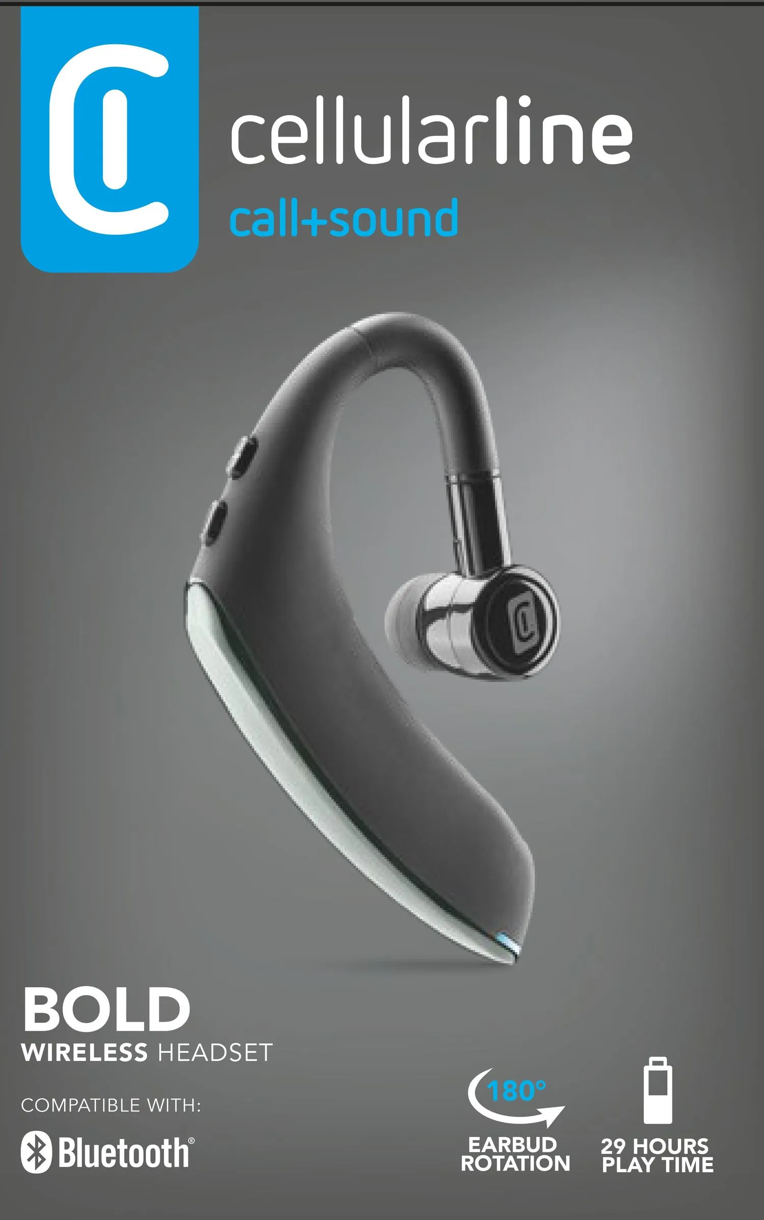 BOLD Mono Bluetooth® headset with long battery life - Image 2