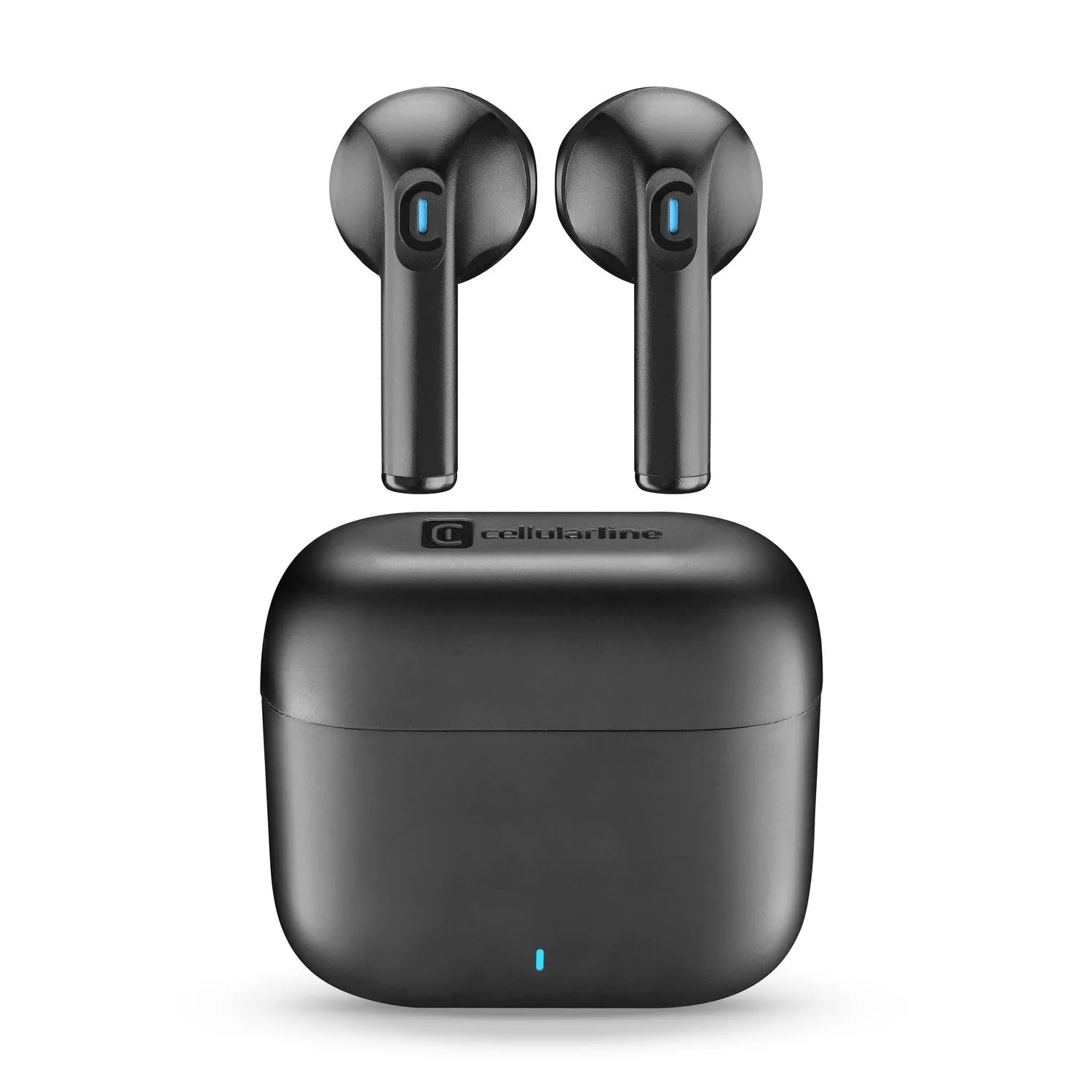 Wavy Capsule True Wireless earphones with charging case, designed for essential functionality and distinctive style