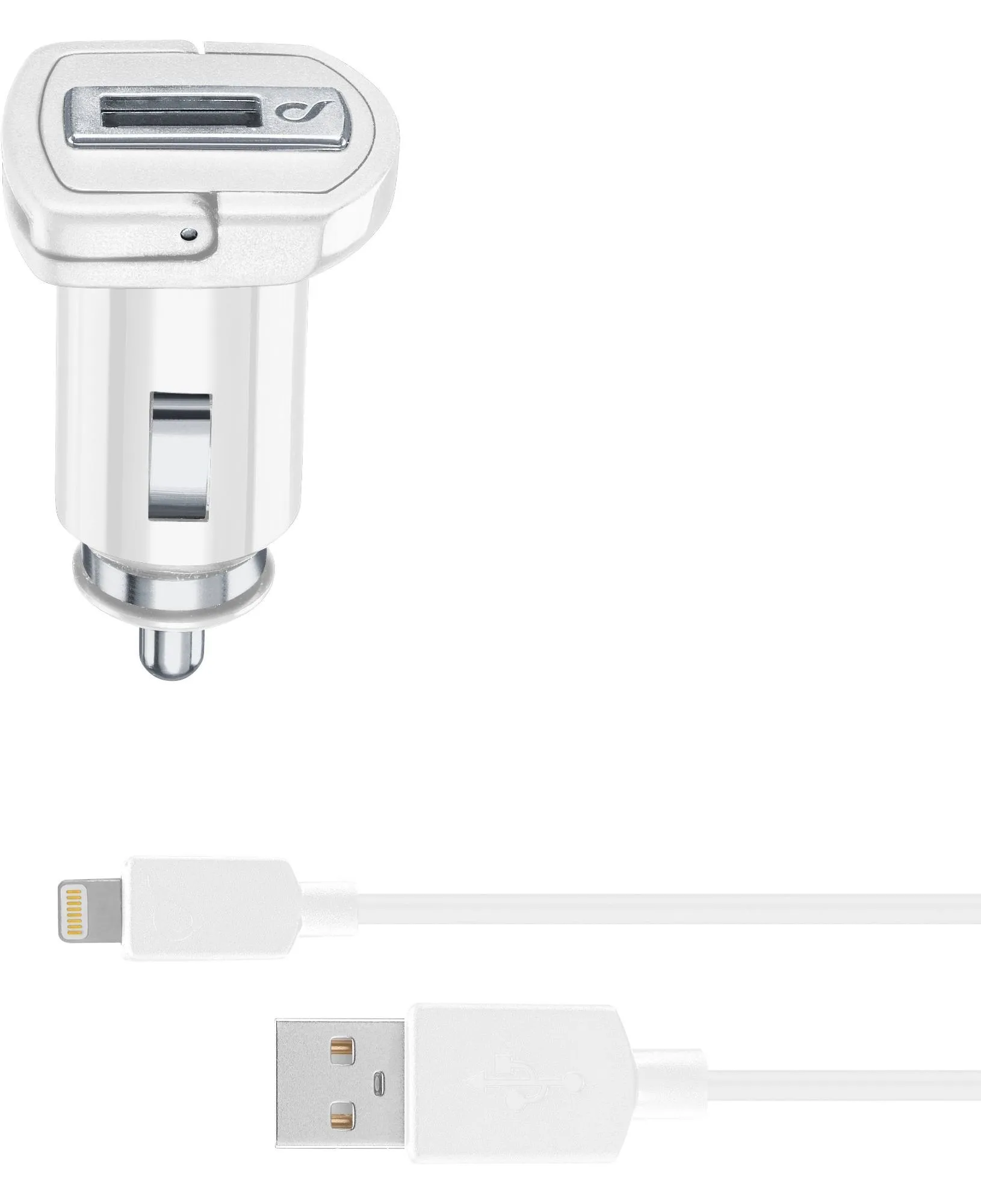 USB Car Charger Kit 12W - Lightning - iPad and iPhone