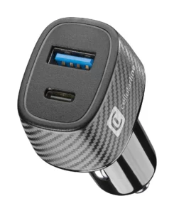 Cellularline 8018080440434 Ordinateur portable, Universel Noir Allume-cigare Chargement rapide Auto