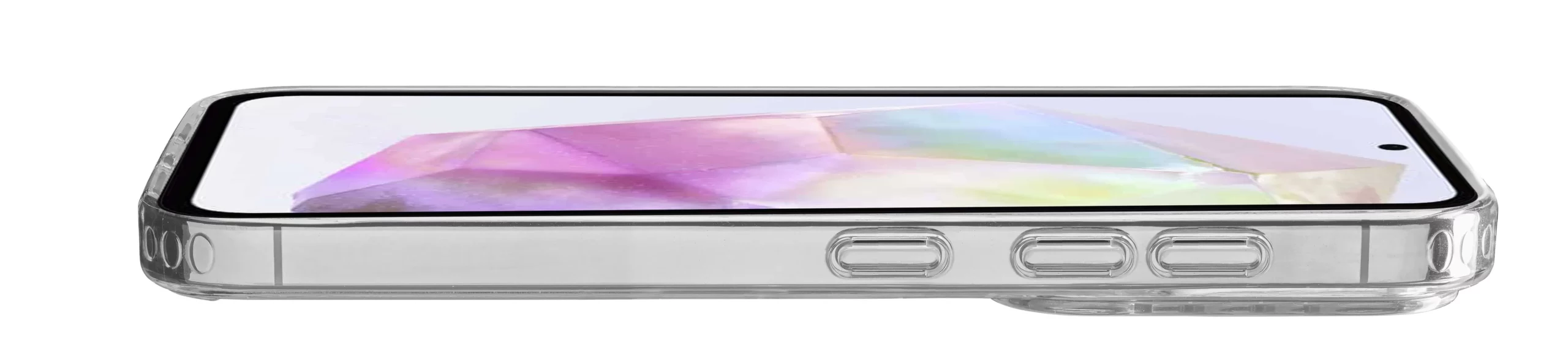 Clear Protect - Galaxy A26 Hard case with rubber edges - Image 3