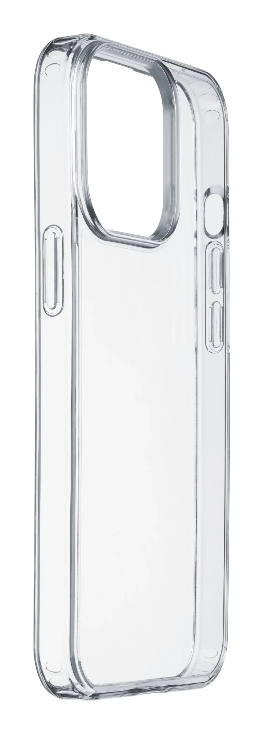 Clear Strong - iPhone 13 Pro Max Hard case with rubber edges - with built-in antibacterial technology