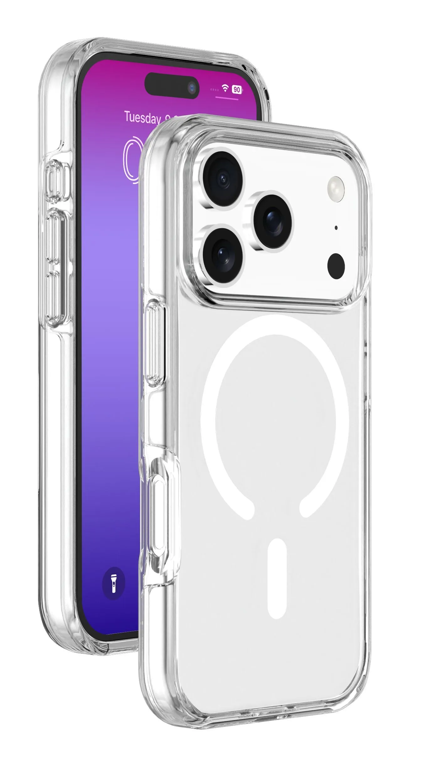 Gloss Mag - iPhone 17 Pro Magnetic case for charging and attaching to the MagSafe charger - Image 5