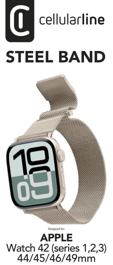 Steel Band - Apple Watch 42/44/45/49 mm - immagine 2