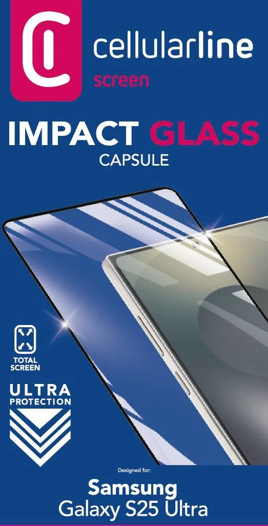 Impact Glass Capsule - Galaxy S25 Ultra Tough edge-to-edge tempered glass - Image 2
