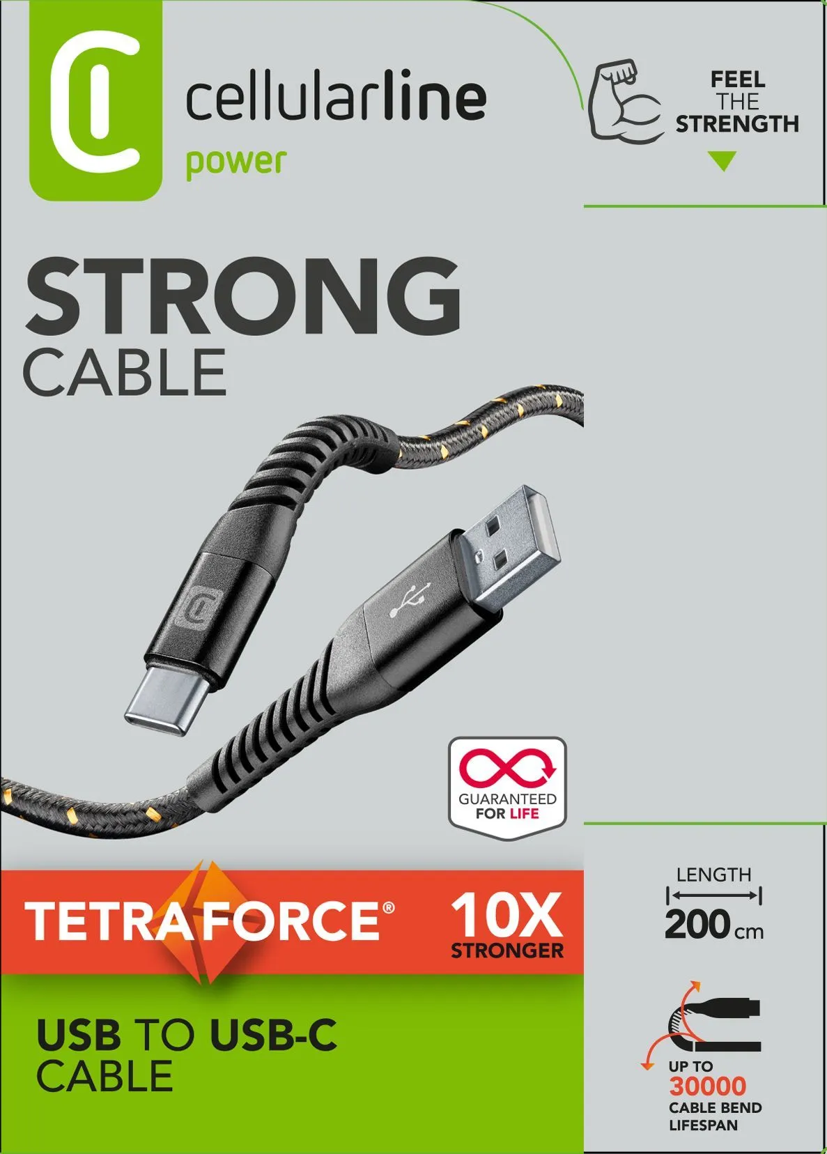 Tetra Force Cable 200cm - USB-C – Bild 4