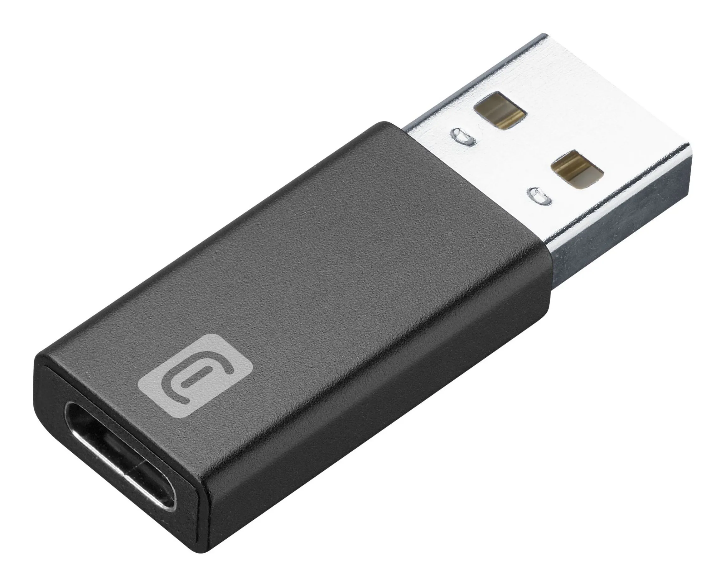 USB to USB-C adapter Converts the USB port to USB-C