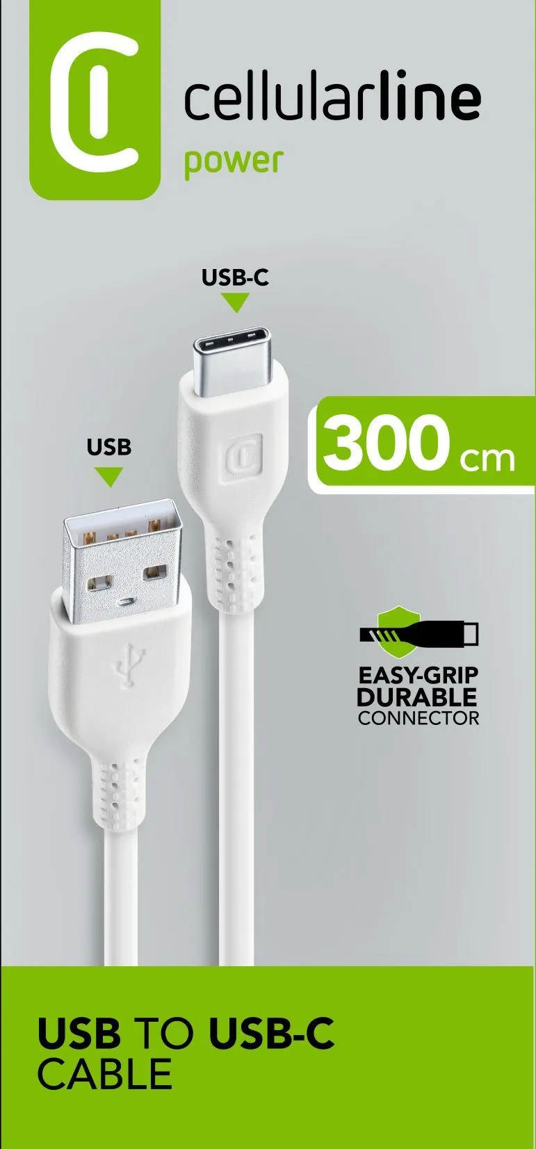 Power Cable 300cm - USB-C