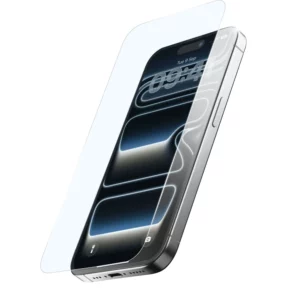 Antireflex Xtreme Glass - iPhone 17 Pro 4x more resistant tempered glass with Ion Exchange technology and integrated anti-reflex filter. Protects the screen from impacts and scratches, ensuring optimal visibility even under direct light. Fast, bubble-free application.