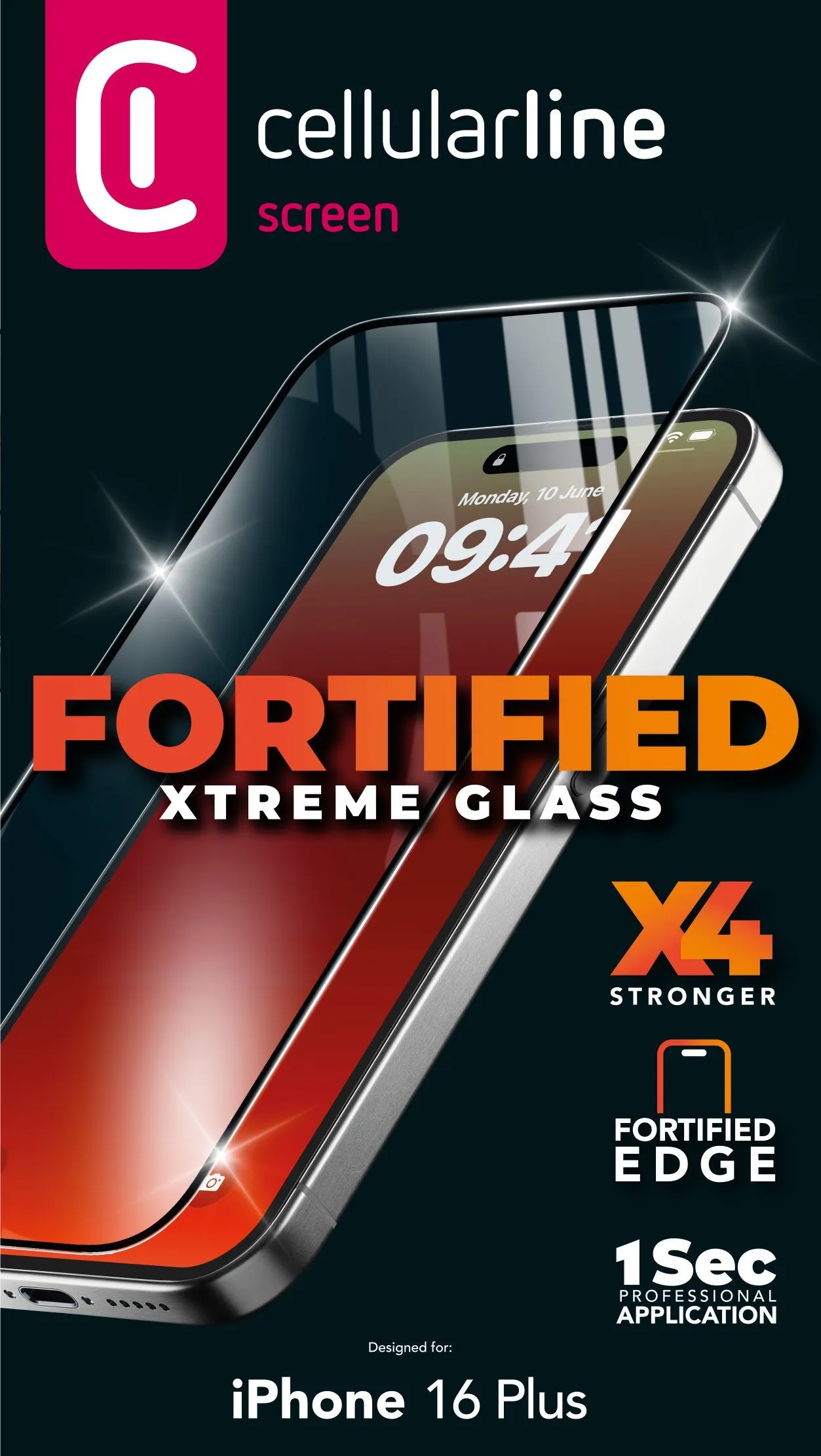 Fortified Xtreme Glass - iPhone 16 Plus - immagine 2