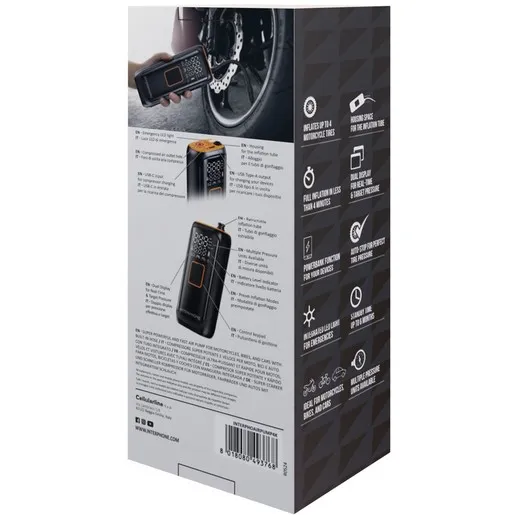 Motorcycle compressor - 4000 mAh - Image 7