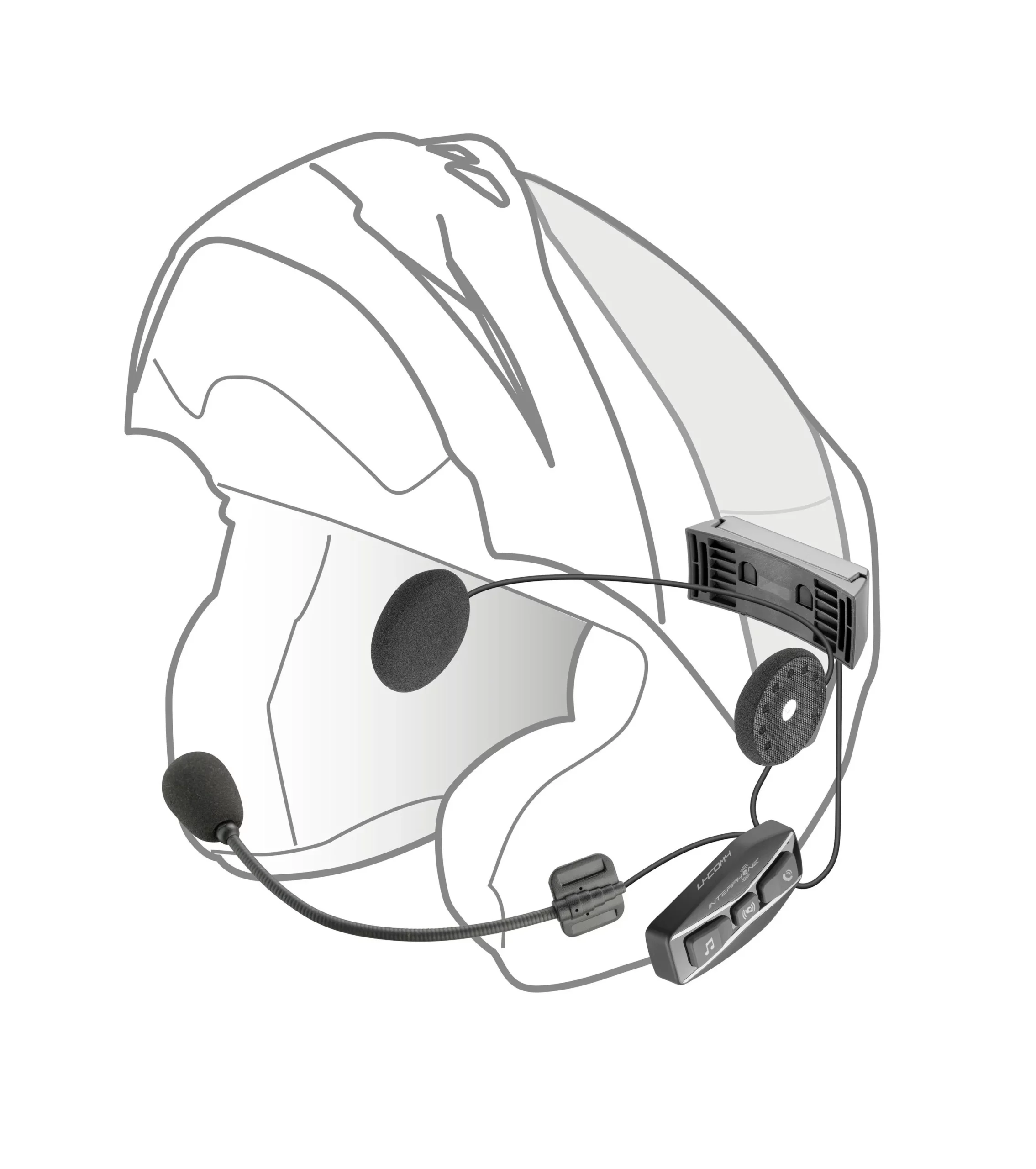 BLUETOOTH HEADSET UCOM4 FOR HELMET – Bild 3