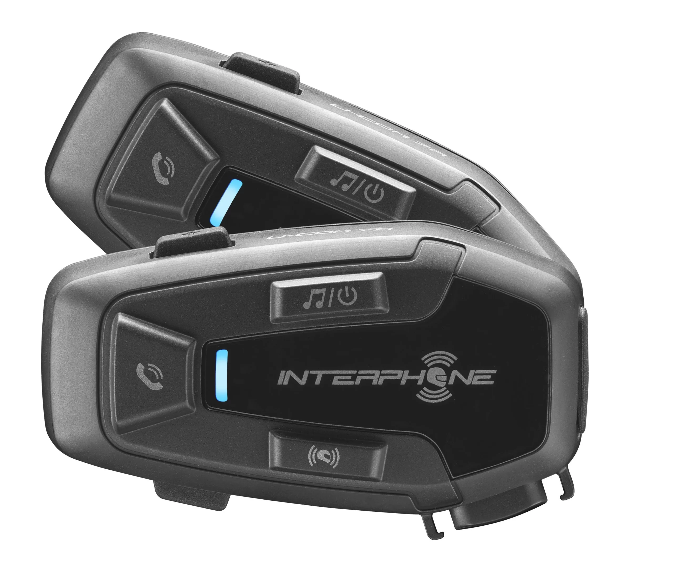 U-COM 7R - interphone moto, noir