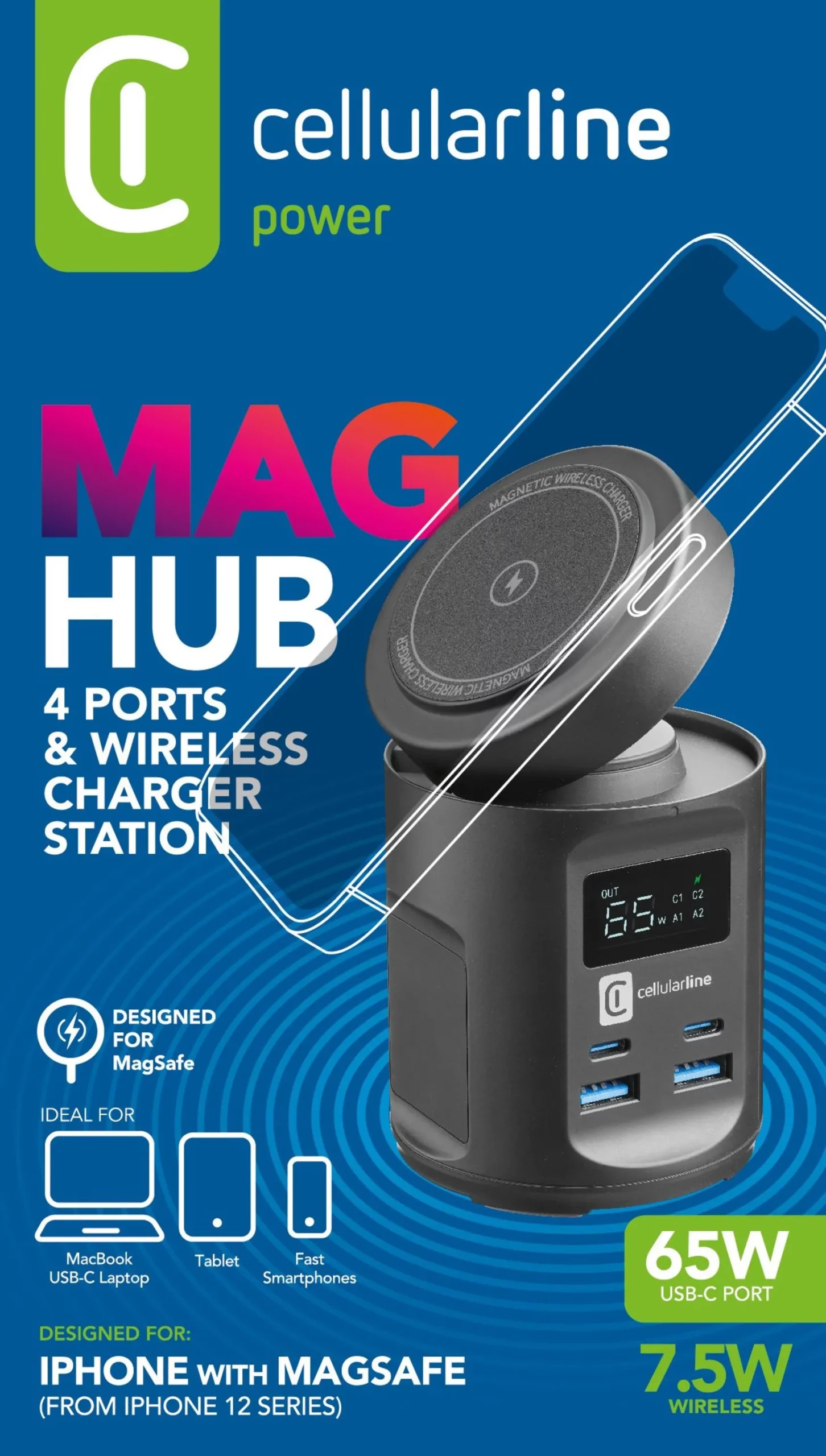 MagSafe-Hub-Ladegeräte, 4 Ports, 65 W – Bild 3
