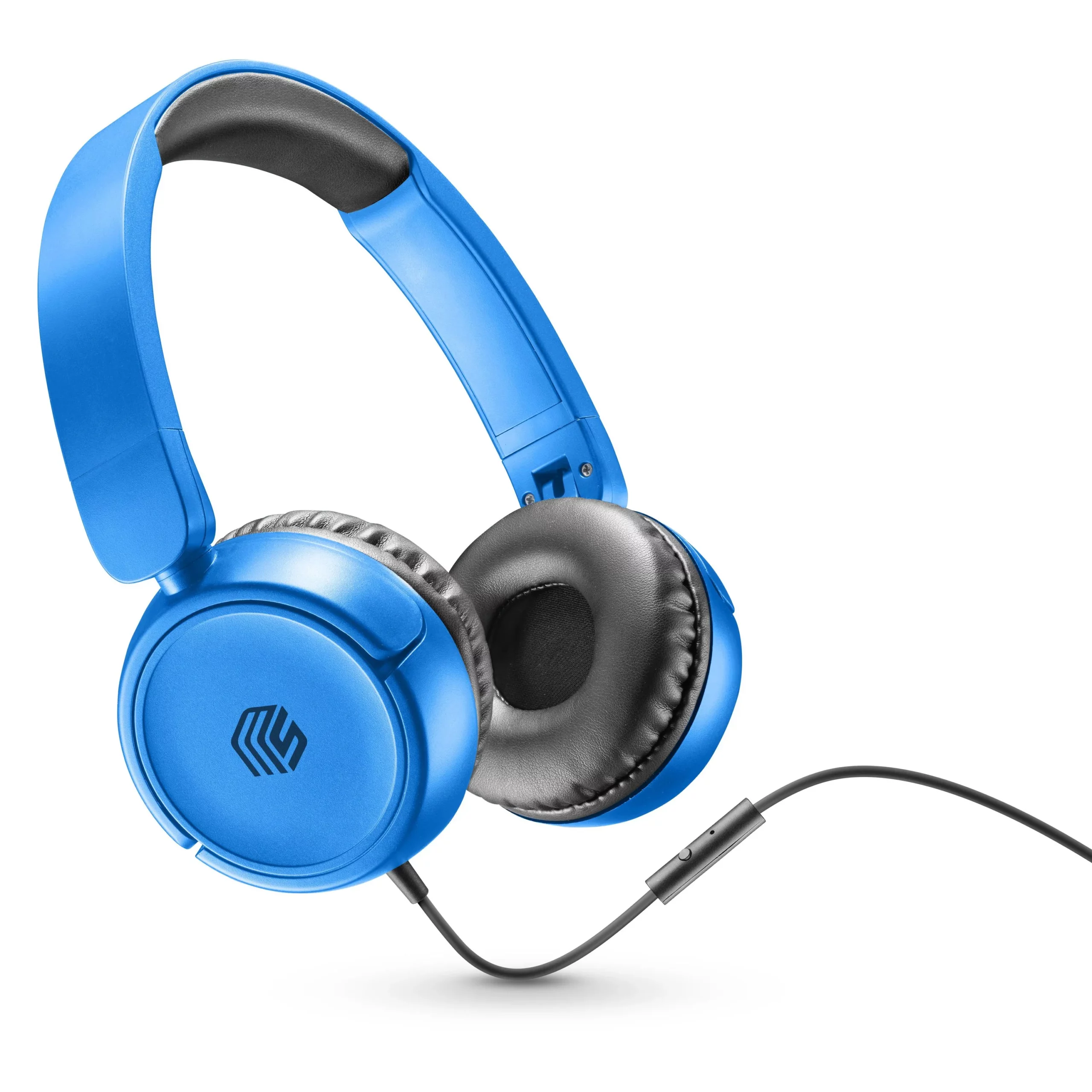 Music Sound Stereo + micro, bleu