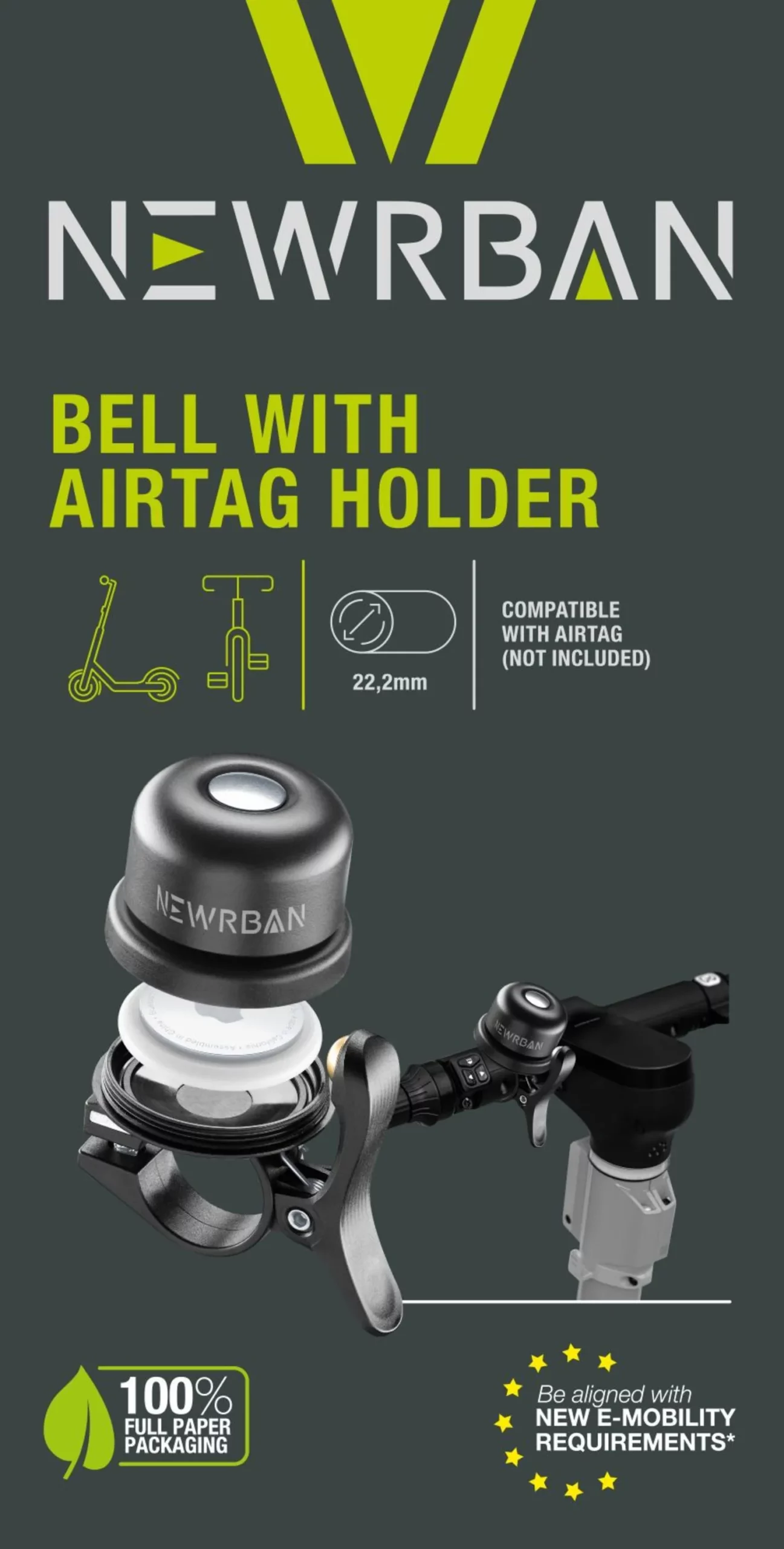 BELL WITH AIRTAG HOLDER – Bild 2