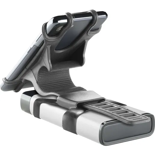 SILICONE HOLDER WITH POWER BANK CASE Silicone Mount for Handlebars