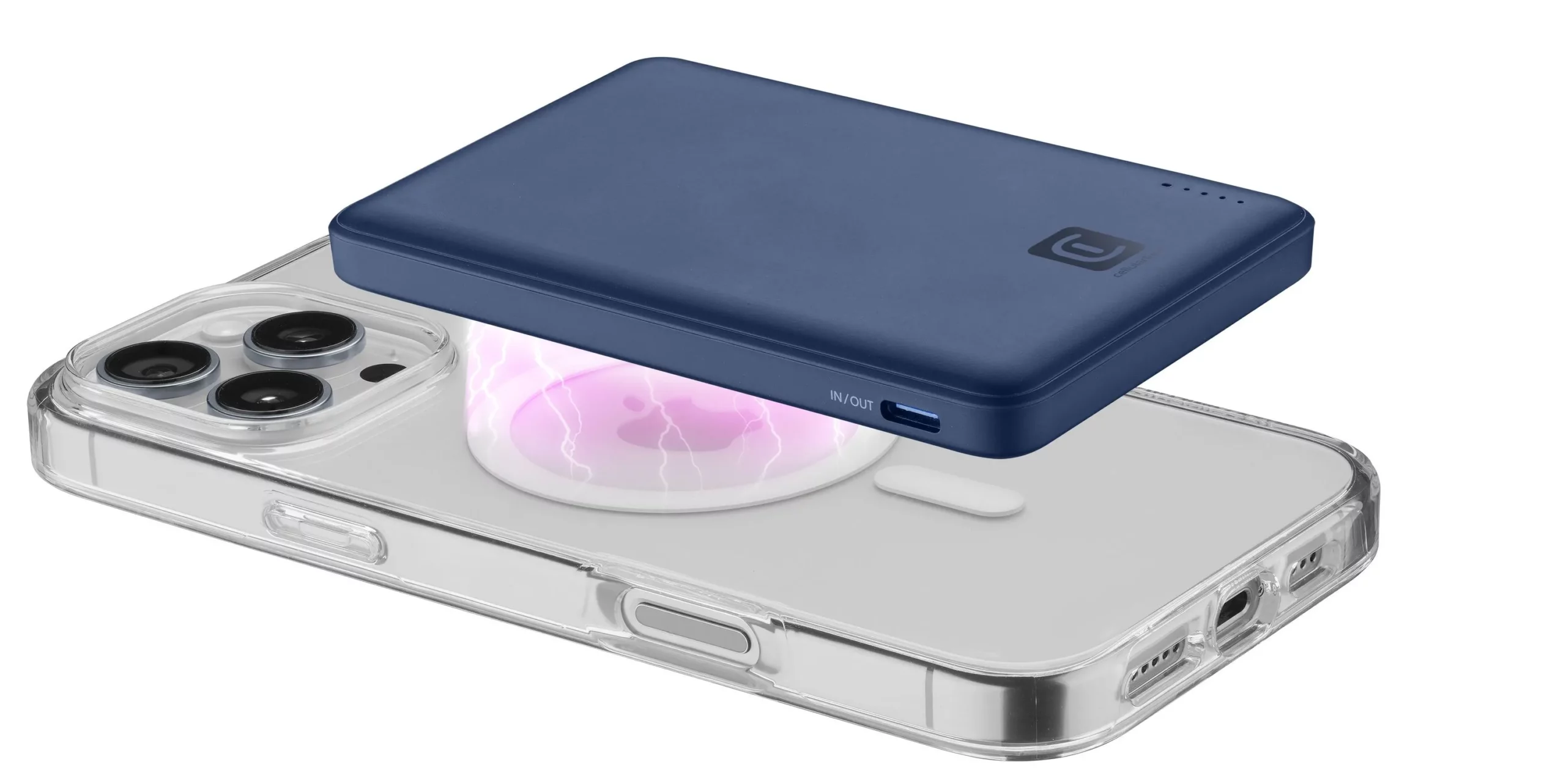 Power Bank Magsafe 5000 Power Bank MagSafe 5,000 is the wireless and portable charger with 7.5W MagSafe technology. With its compact design and soft-touch finish, it's perfect for those looking for fast, cable-free charging.