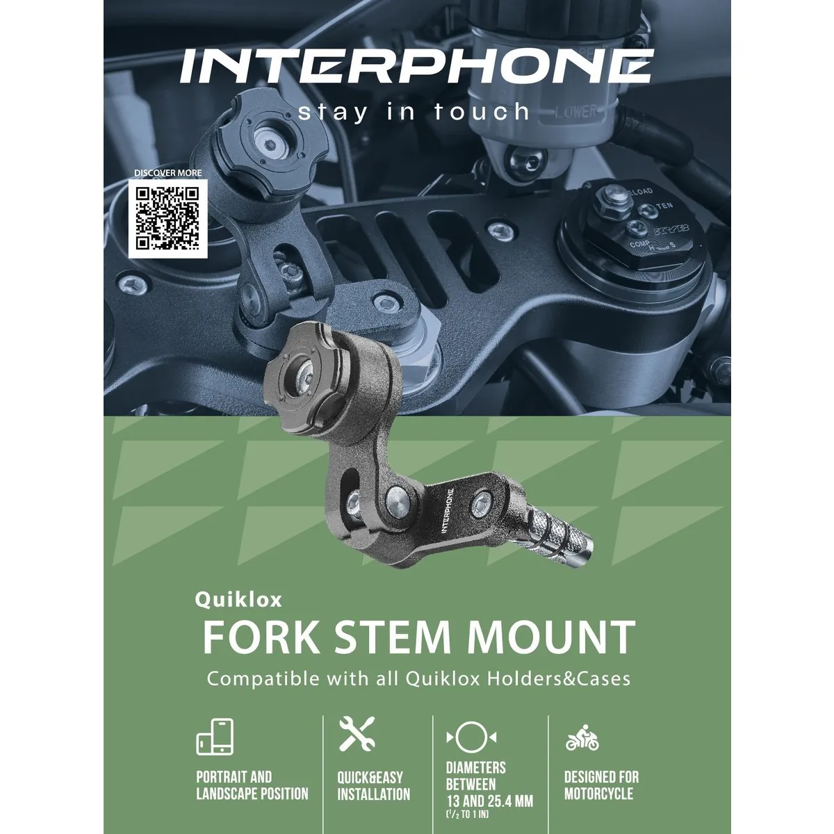 UNIVERSAL QUIKLOX FORK STEM MOUNT - Image 2
