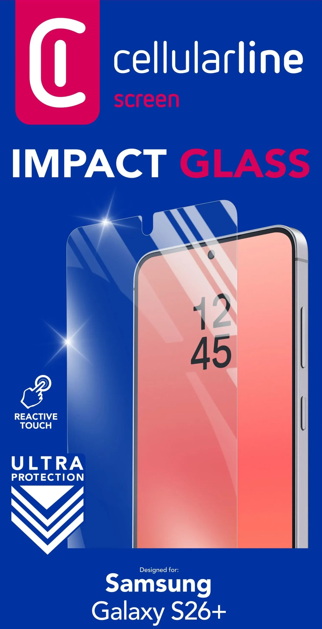 Impact Glass - Galaxy S26+ Thin, tough and super-sensitive tempered glass - Image 2