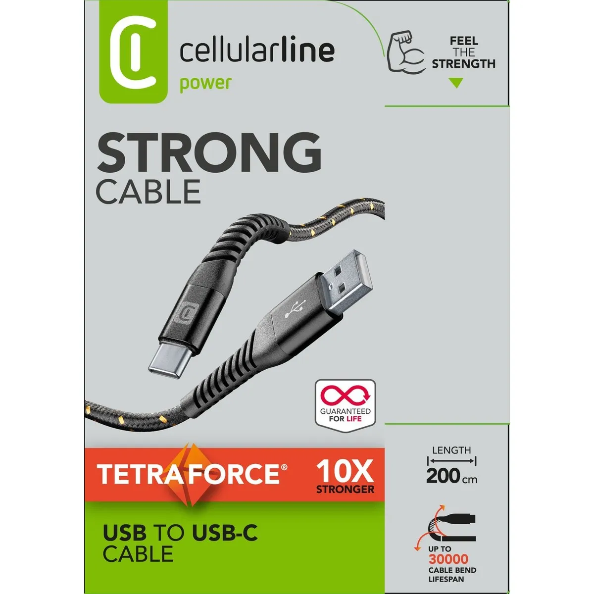 Tetra Force Cable 200cm - USB-C – Bild 5