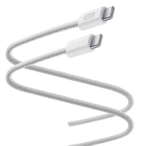 Silicone woven cable USB-C to USB-C