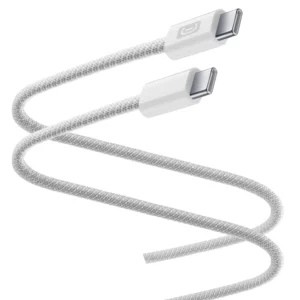Silicone woven cable USB-C to USB-C