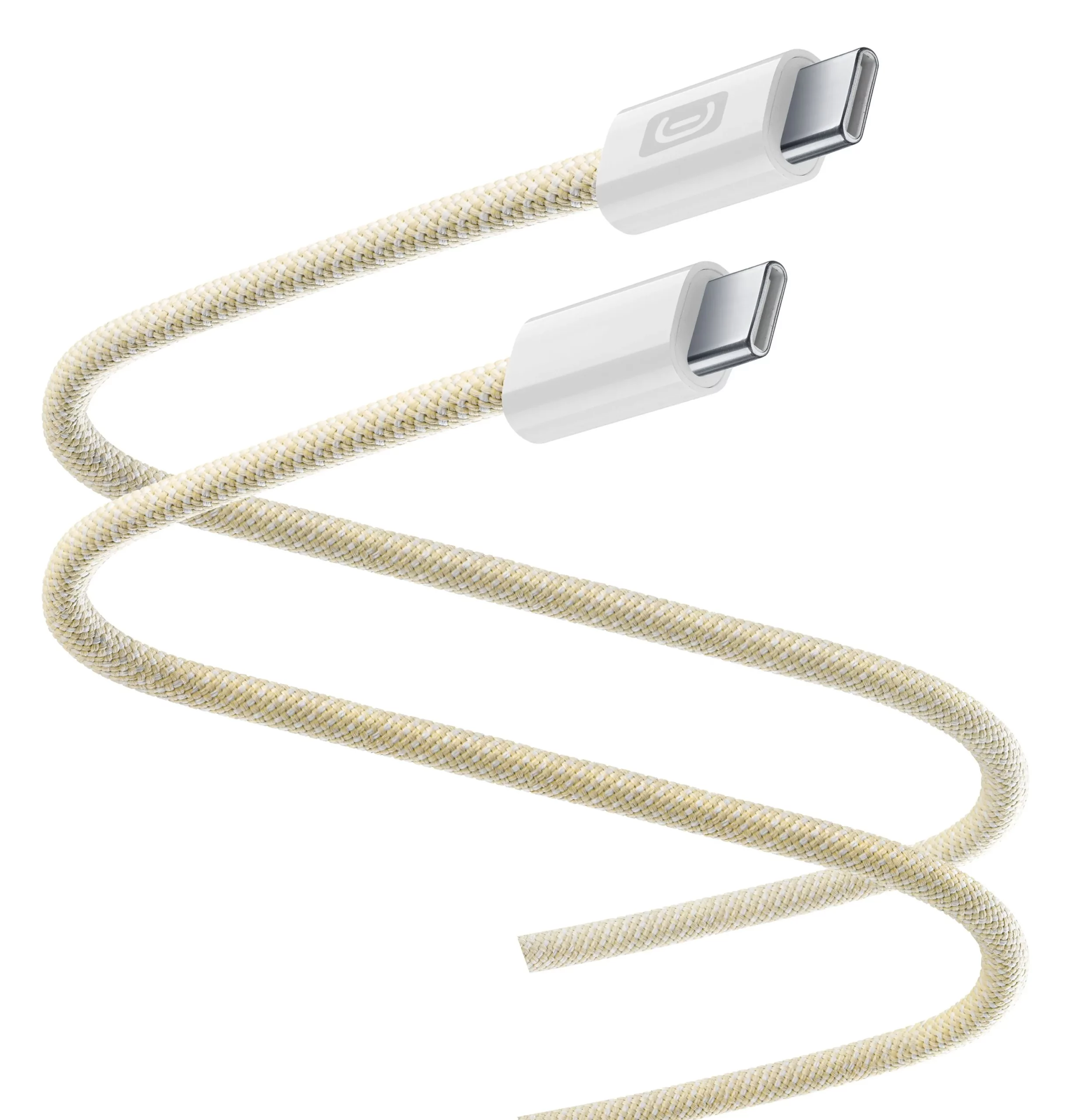 Silicone woven cable USB-C to USB-C