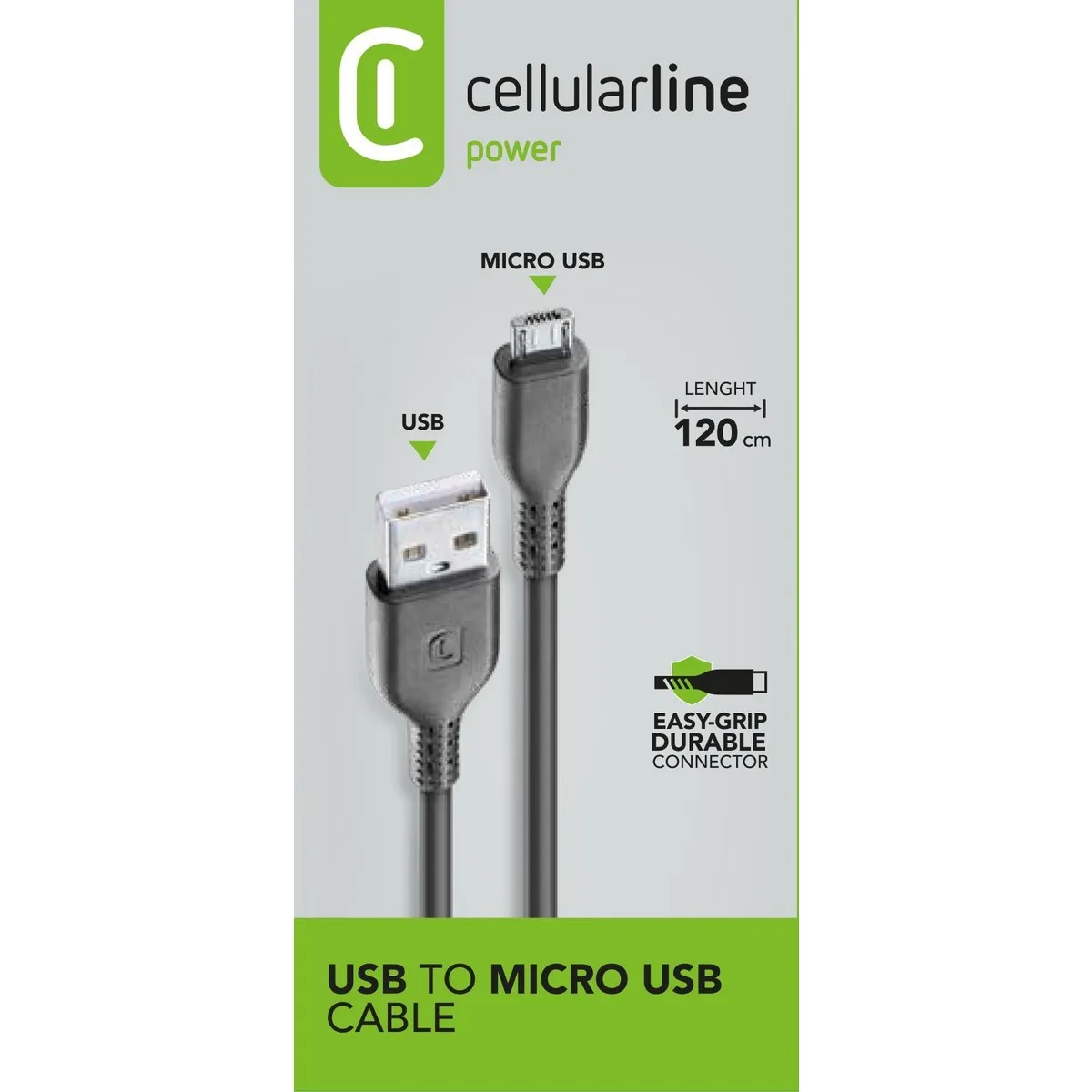 Power Cable 120cm - MICRO USB – Bild 4