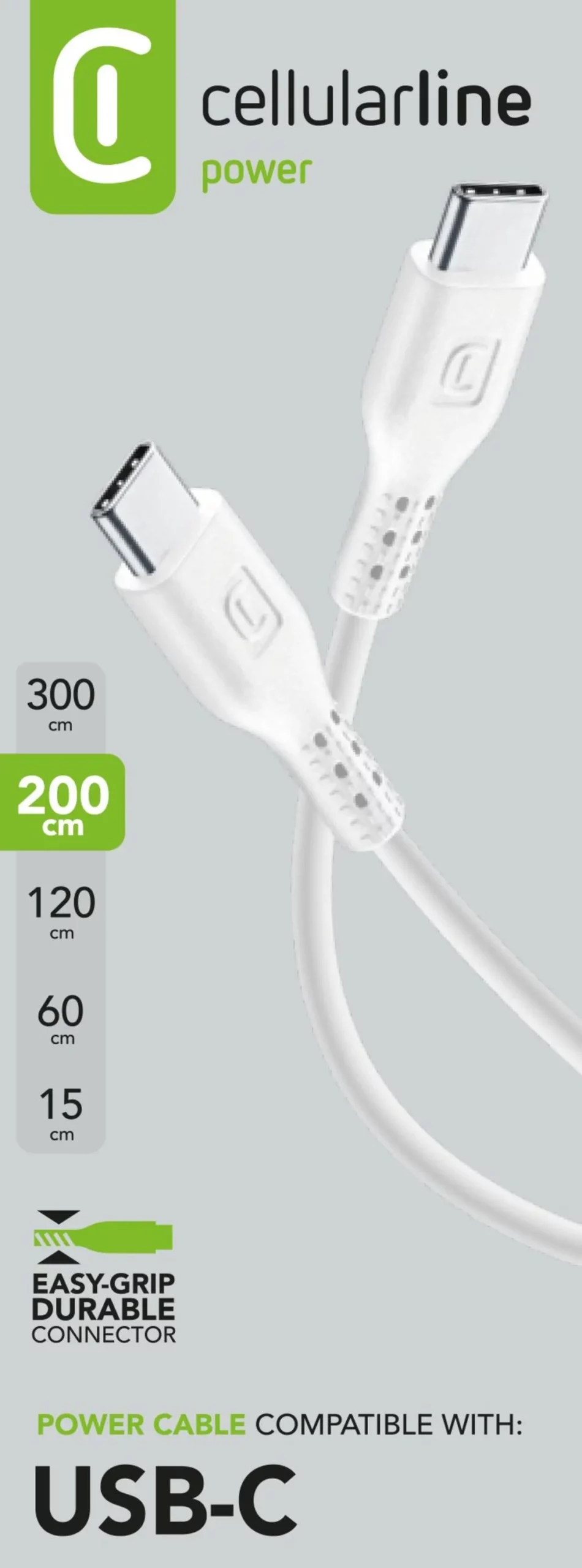 Power Cable 200cm - USB-C to USB-C – Bild 3