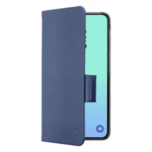 Book case - Galaxy A27, bleu