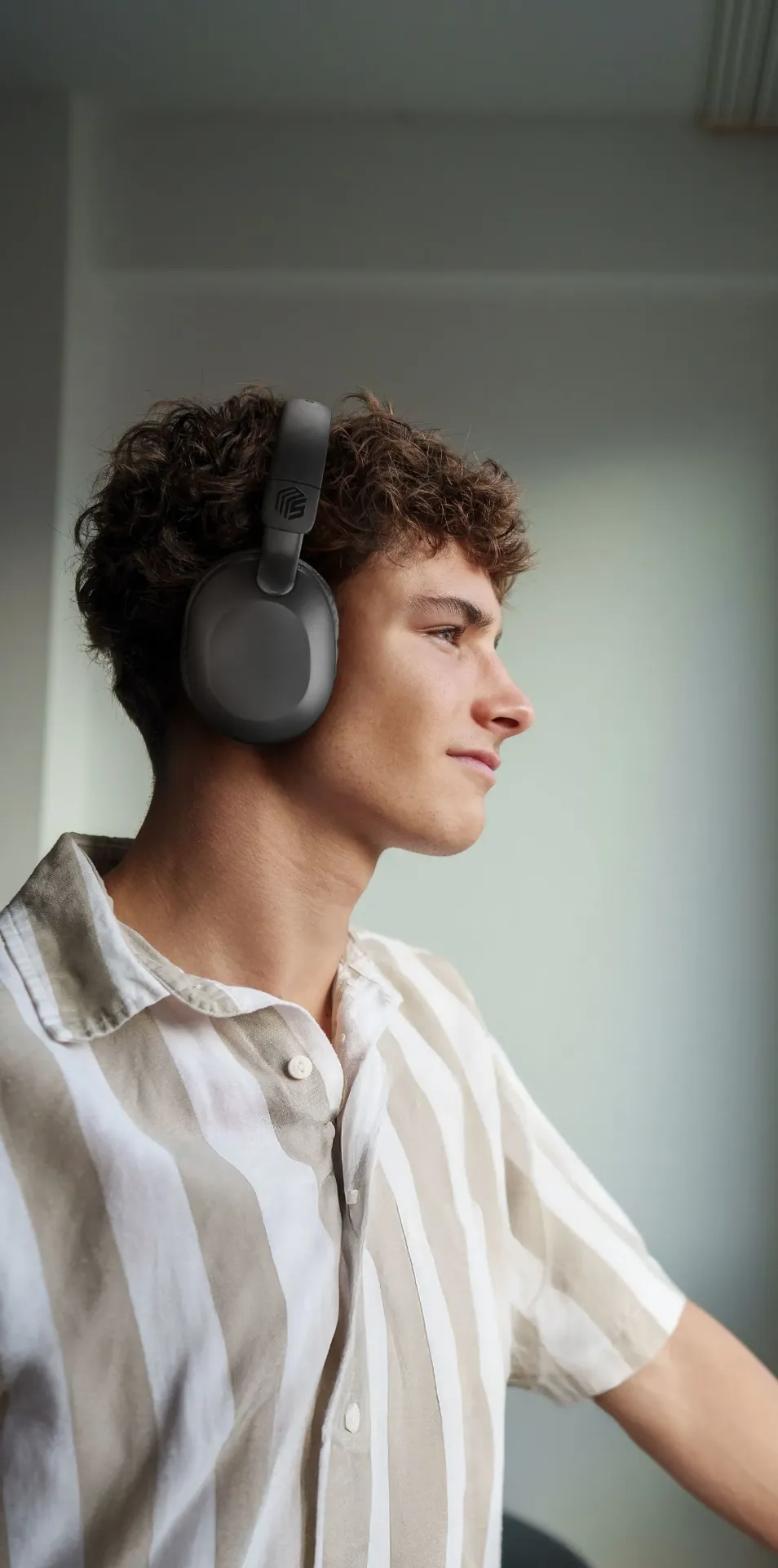 Easy Bluetooth Headphones Black – Image 3
