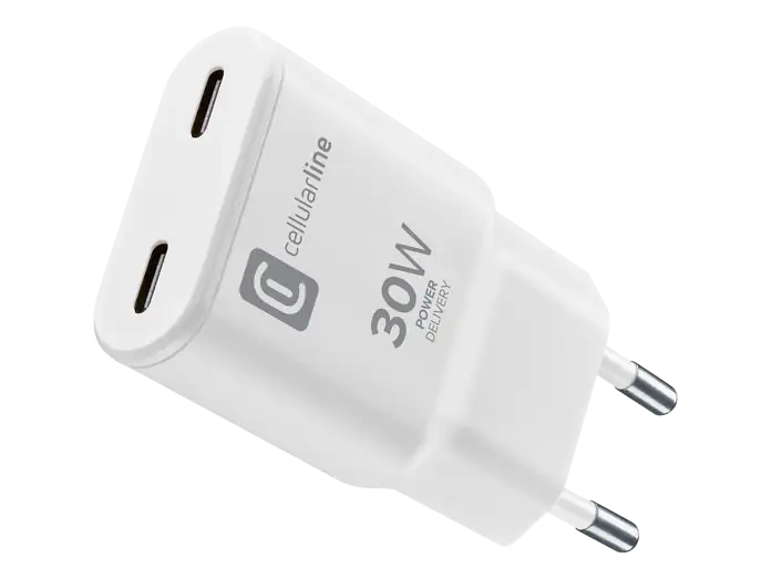 Chargeur 2xUSB-C avec technologie GaN - GAN SLIM 30W ACHUSBC2GANSL30WW