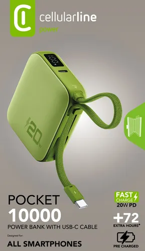 Cellularline PBPOCKET10000G INT 2