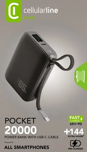 Cellularline PBPOCKET20000K INT 2