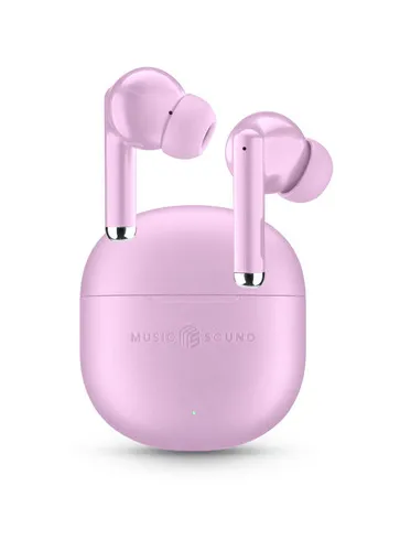 Music Sound BTMSTWSMAVIP casque True Wireless Stereo (TWS) Ecouteurs Appels/Musique USB Type-C Bluetooth Rose Music Sound BTMSTWSMAVIP INT 1